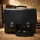 Чоловічий портфель з натуральної шкіри Tony Perotti Italico 9276G-35 (90416) Чорний