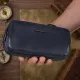 Чоловічий клатч з натуральної шкіри Tony Perotti 6168 NEW Contatto темно-синій