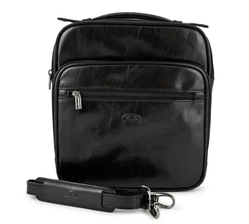 Чоловіча шкіряна сумка Tony Perotti Italico 7058 nero (90634) Чорна