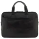 Чоловічий портфель з натуральної шкіри Tony Perotti Italico 7044-40 nero (90641) Чорний