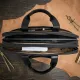 Чоловічий портфель з натуральної шкіри Tony Perotti Italico 7044-40 nero (90641) Чорний