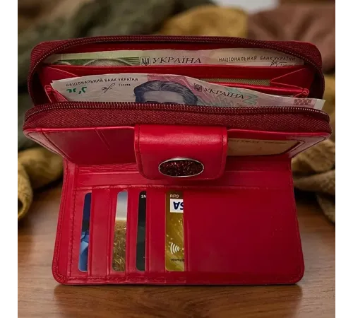 Жіночий гаманець Tony Perotti Swarovski 1655A marlboro (90001) Червоний