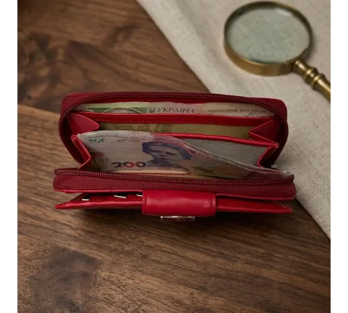 Жіночий гаманець Tony Perotti Swarovski 1655A marlboro (90001) Червоний