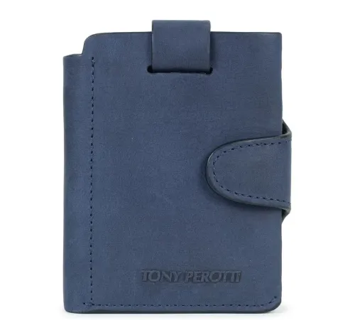 Чоловіче портмоне Tony Perotti Metropolis 3506 (90035) Синє