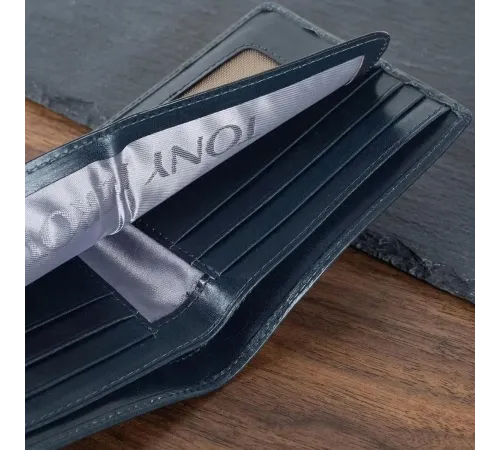 Горизонтальне портмоне Tony Perotti Italico 3685 nero (90053) Чорне