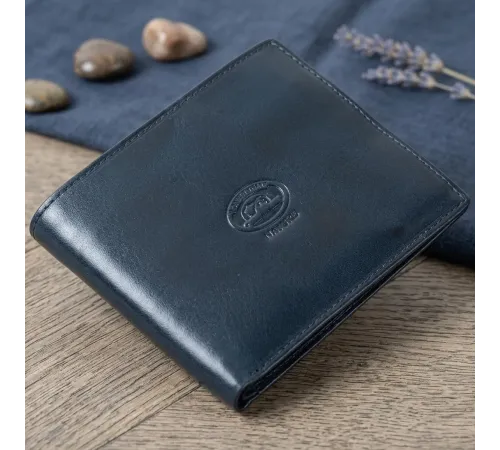 Горизонтальне портмоне Tony Perotti Italico 3685 nero (90053) Чорне