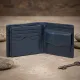 Чоловіче портмоне Tony Perotti Italico 3620 blu (90055) Темно-синє
