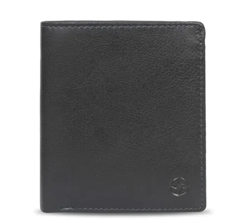 Чоловіче портмоне Tony Perotti з натуральної шкіри Cortina 5079 nero (90123) Чорне