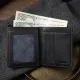 Чоловіче портмоне Tony Perotti з натуральної шкіри Cortina 5079 nero (90123) Чорне