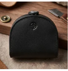Жіноча монетниця Tony Perotti з натуральної шкіри Cortina 5070 nero (90181) Чорна