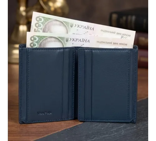 Портмоне Tony Perotti з натуральної шкіри Cortina 5088 navy (90220) Темно-синє