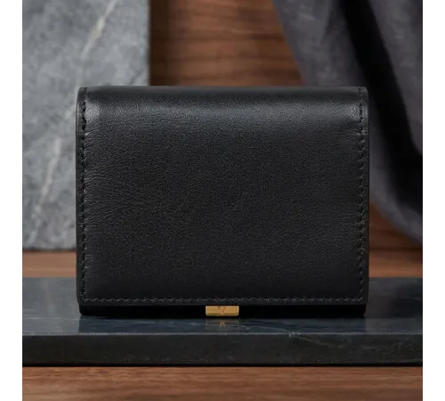 Жіночий гаманець Tony Perotti натуральна шкіра Cortina 5055 nero (90257) Чорний