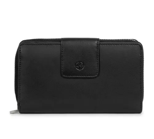 Жіноче портмоне Tony Perotti натуральна шкіра Cortina 5084 nero (90286) Чорне