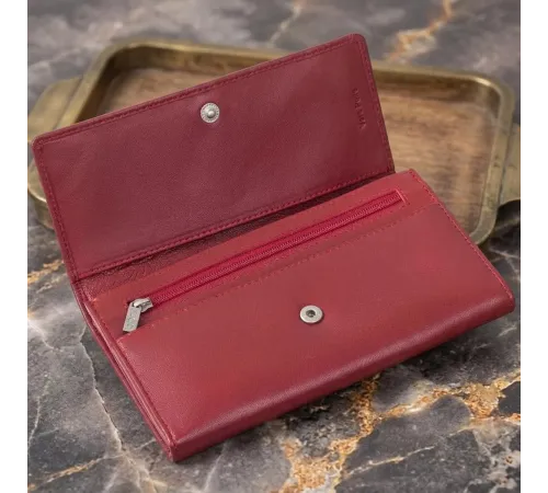 Жіночий гаманець Tony Perotti натуральна шкіра Cortina 5048 rosso (90317) Червоний