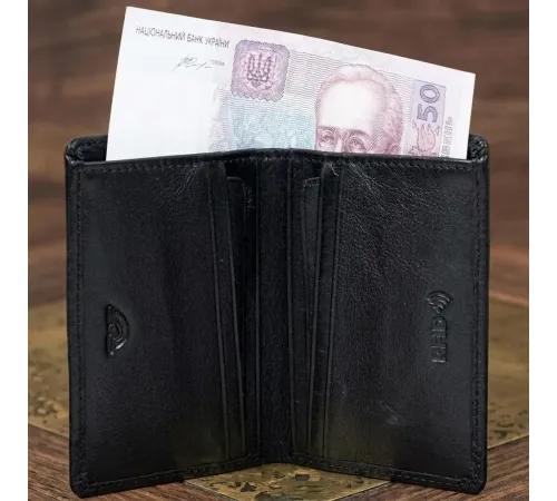 Жіноче портмоне з натуральної шкіри Tony Perotti Newcontatto 3549+rfid nero (90328) Чорне