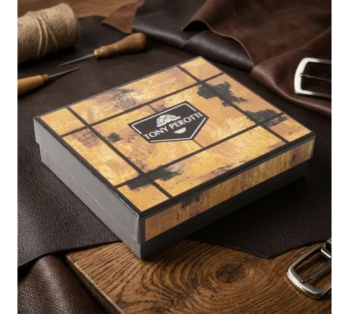 Чоловіче портмоне Tony Perotti Arno 534 whisky (90409) Коньячний