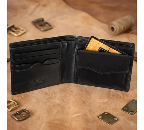 Чоловіче портмоне Tony Perotti Italico 534 nero (90433) Чорне