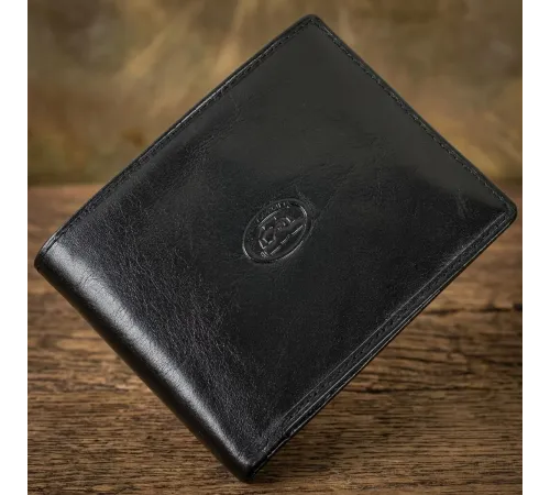 Чоловіче портмоне Tony Perotti Italico 534 nero (90433) Чорне