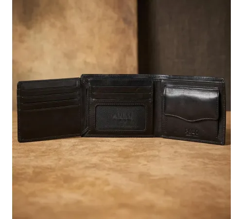 Чоловіче портмоне Tony Perotti Italico 3620 nero (90588) Чорне