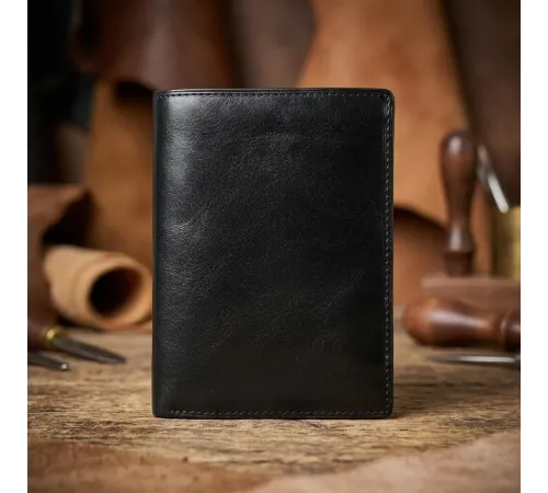 Чоловіче портмоне Tony Perotti Italico 2310 nero (90596) Чорне