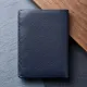 Чоловіче вертикальне портмоне Tony Perotti New Contatto 3537 (90619) Темно-синє