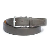 Чоловічий ремінь з натуральної шкіри Tony Perotti Cinture 414 taupe (90339) Коричневий