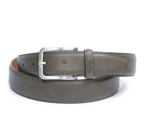 Чоловічий ремінь з натуральної шкіри Tony Perotti Cinture 414 taupe (90339) Коричневий
